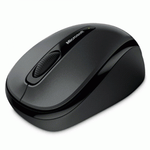 MOUSE WIRELESS MOBILE 3500 PRETO Microsoft R$